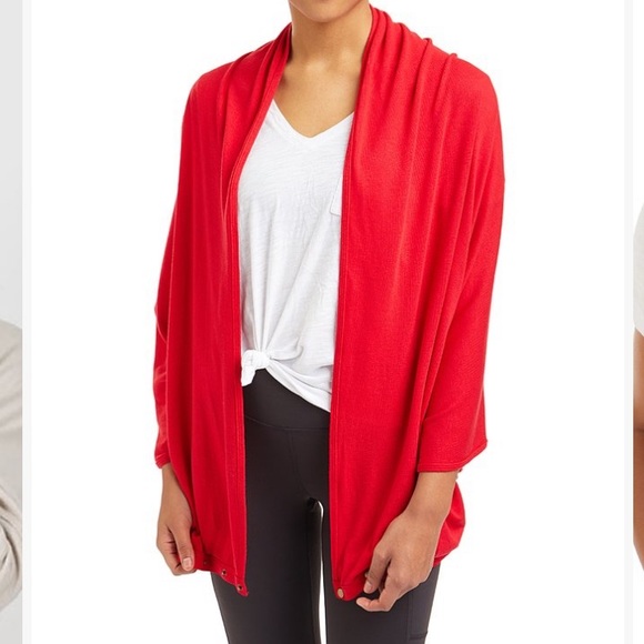 Ruby Red Snap-Button Convertible Scarf - Picture 2 of 12